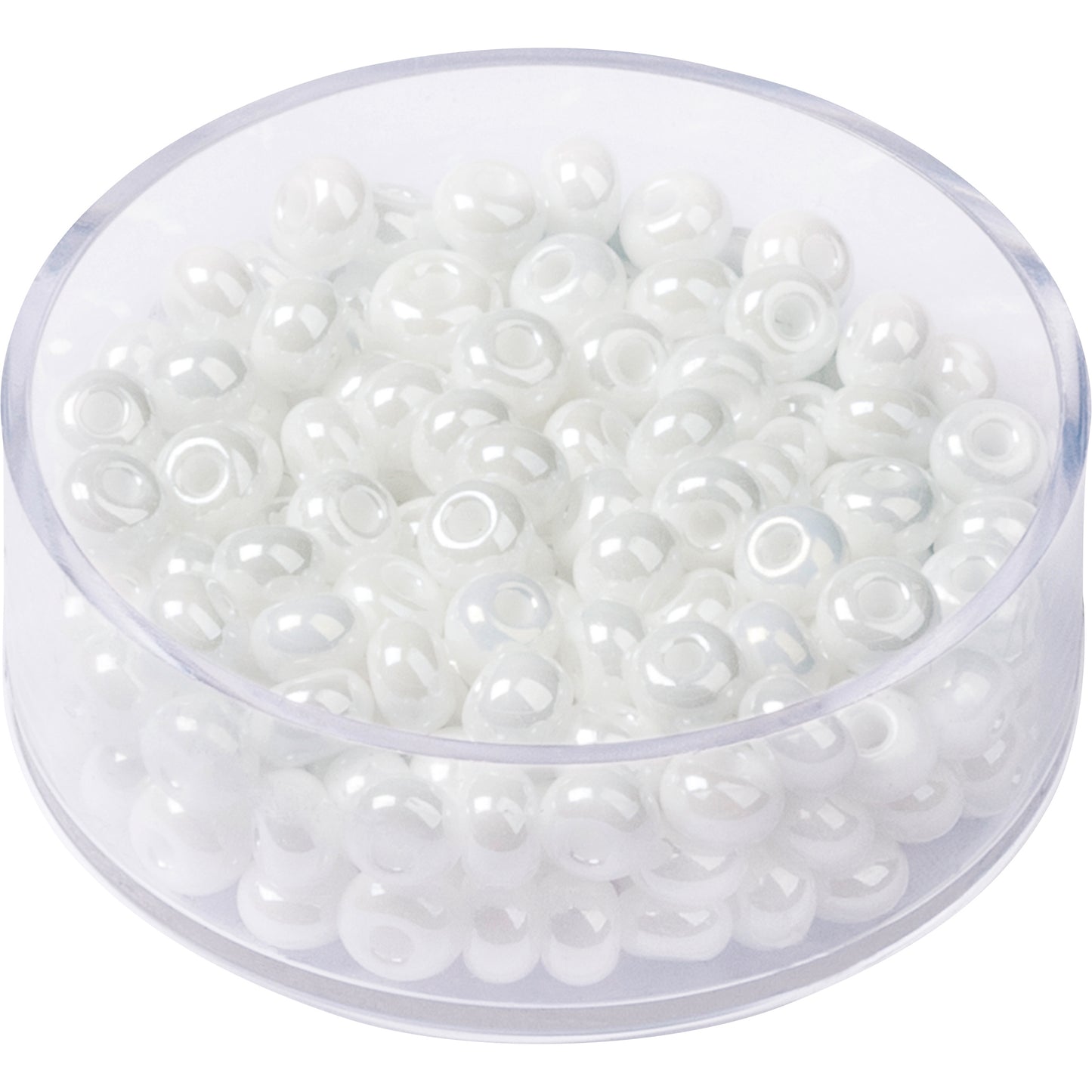 Böhmische Rocaille Prandell 5mm glänzend opak