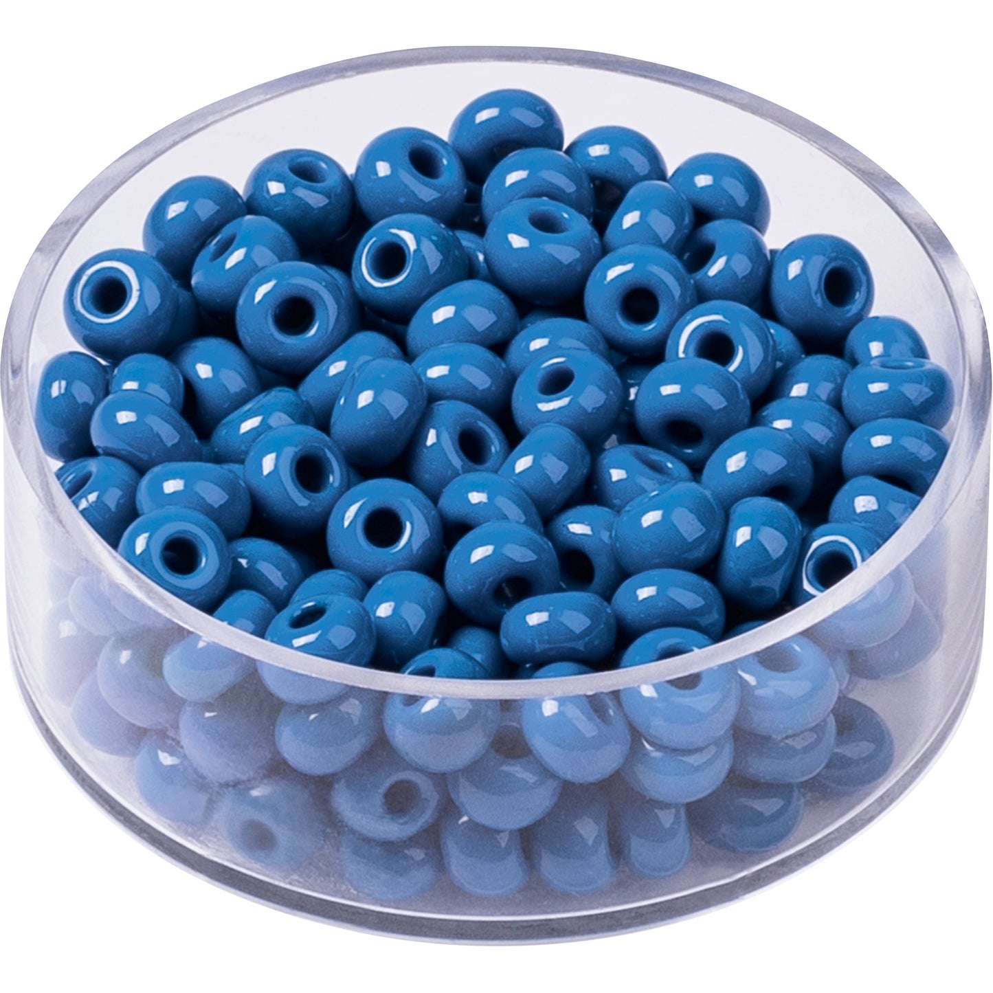 Böhmische Rocaille Prandell 5mm glänzend opak