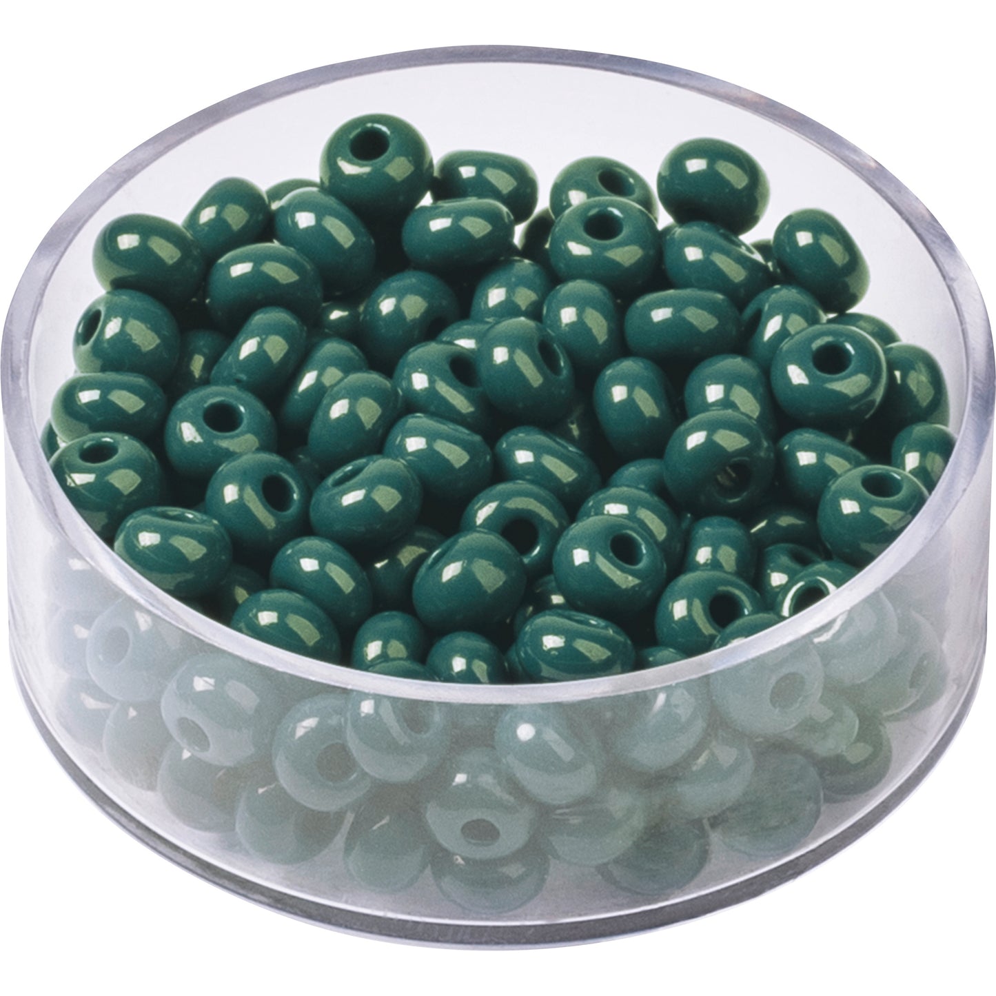 Böhmische Rocaille Prandell 5mm glänzend opak