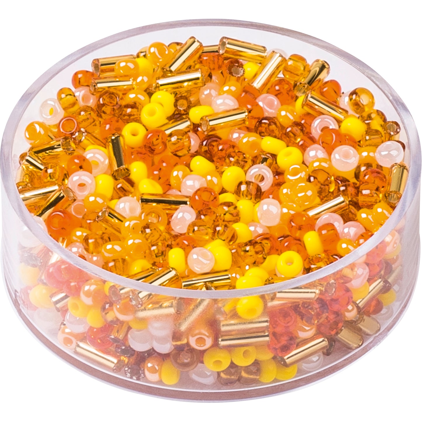 Böhmische Rocaille Prandell 2.5mm Stäbchen-Mischung