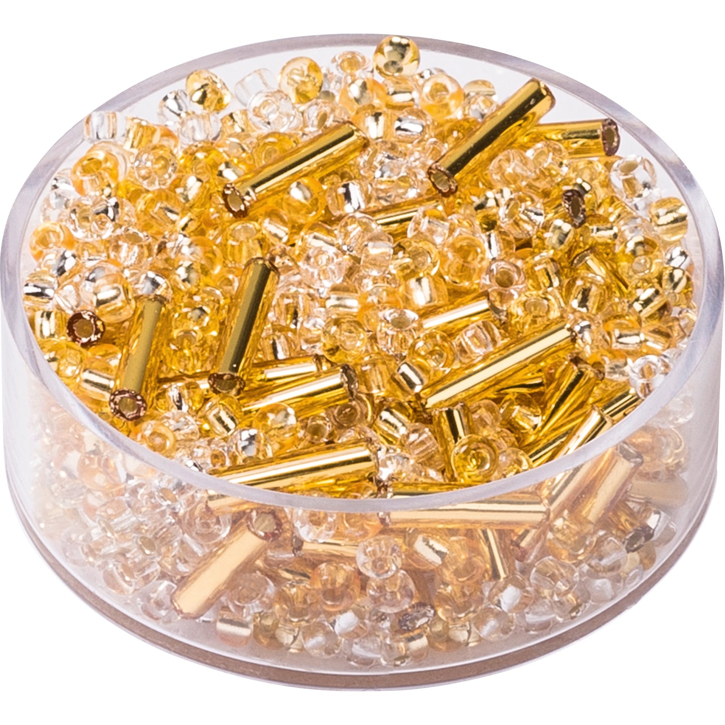 Böhmische Rocaille Prandell 2.5mm Stäbchen-Mischung