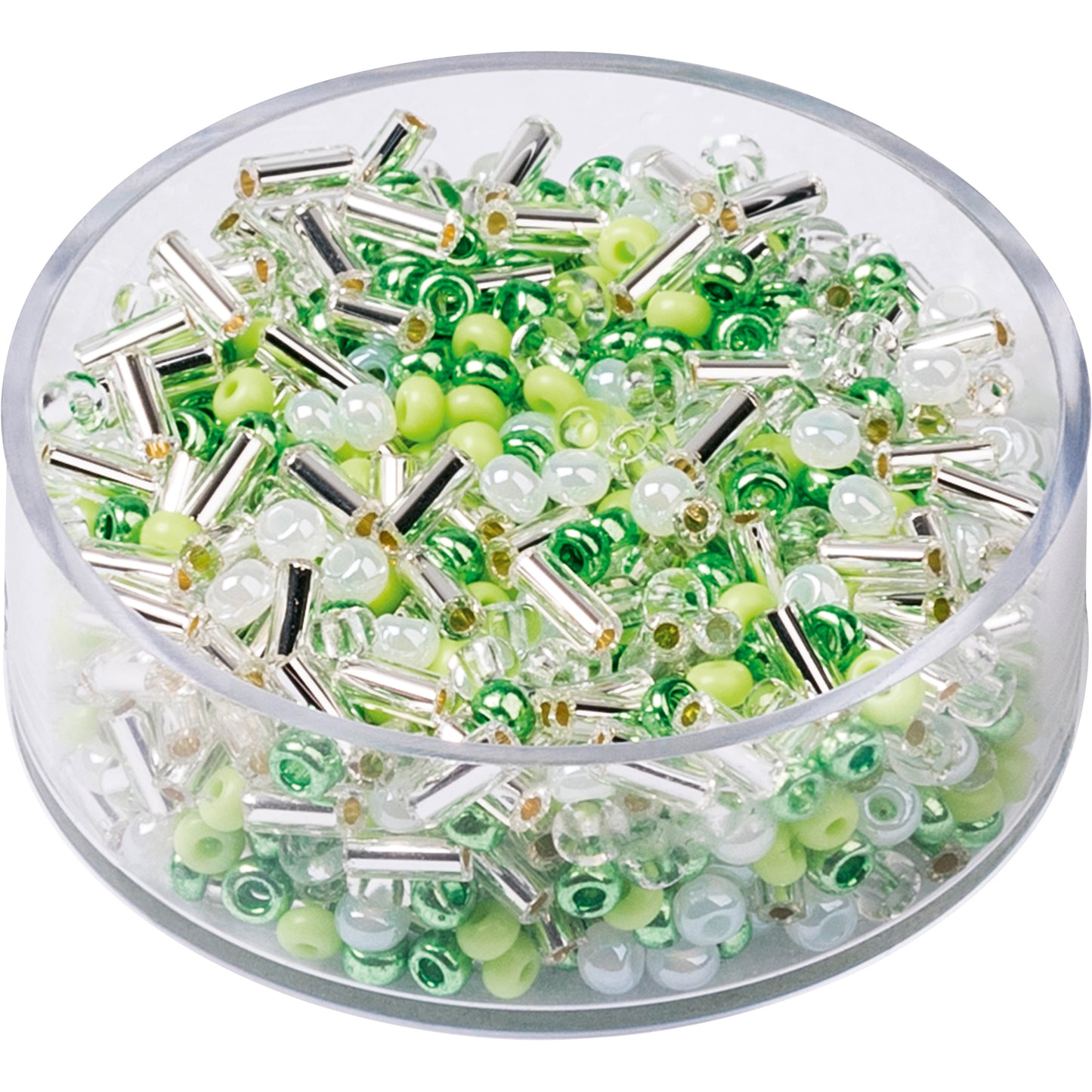 Böhmische Rocaille Prandell 2.5mm Stäbchen-Mischung