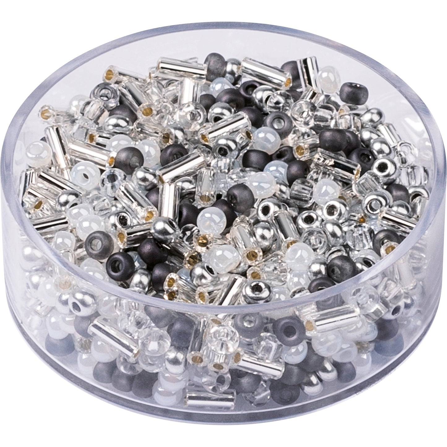 Böhmische Rocaille Prandell 2.5mm Stäbchen-Mischung