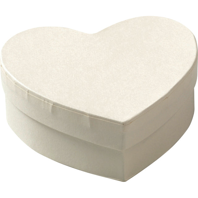 Kartonbox Prandell Herzform 75x70x28mm creme