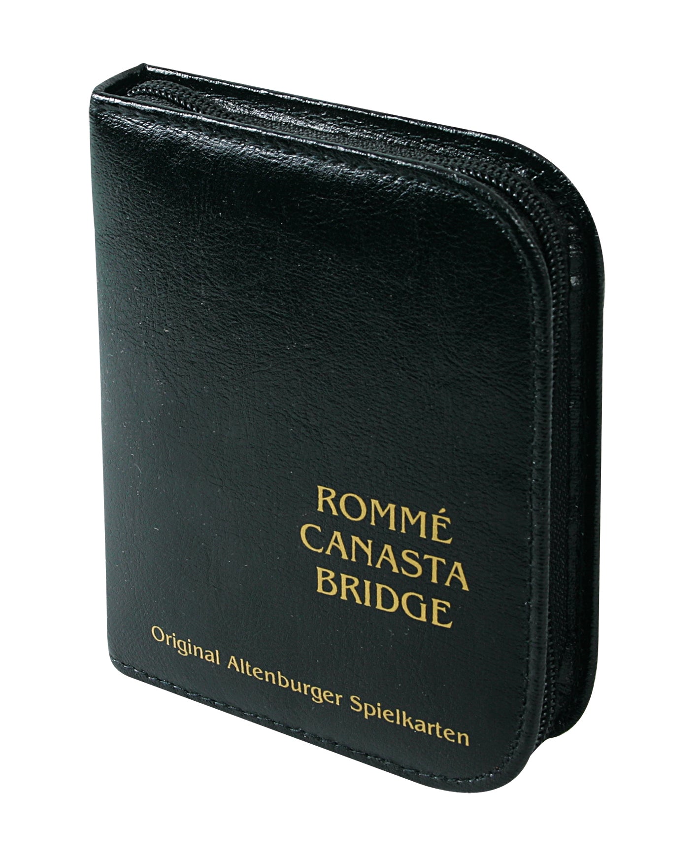 Kartenspiel ASS Rommé 2x55 Karten in Kunstleder-Etui