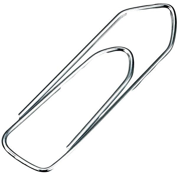 Briefklammer Alco vernickelt 100 Stück