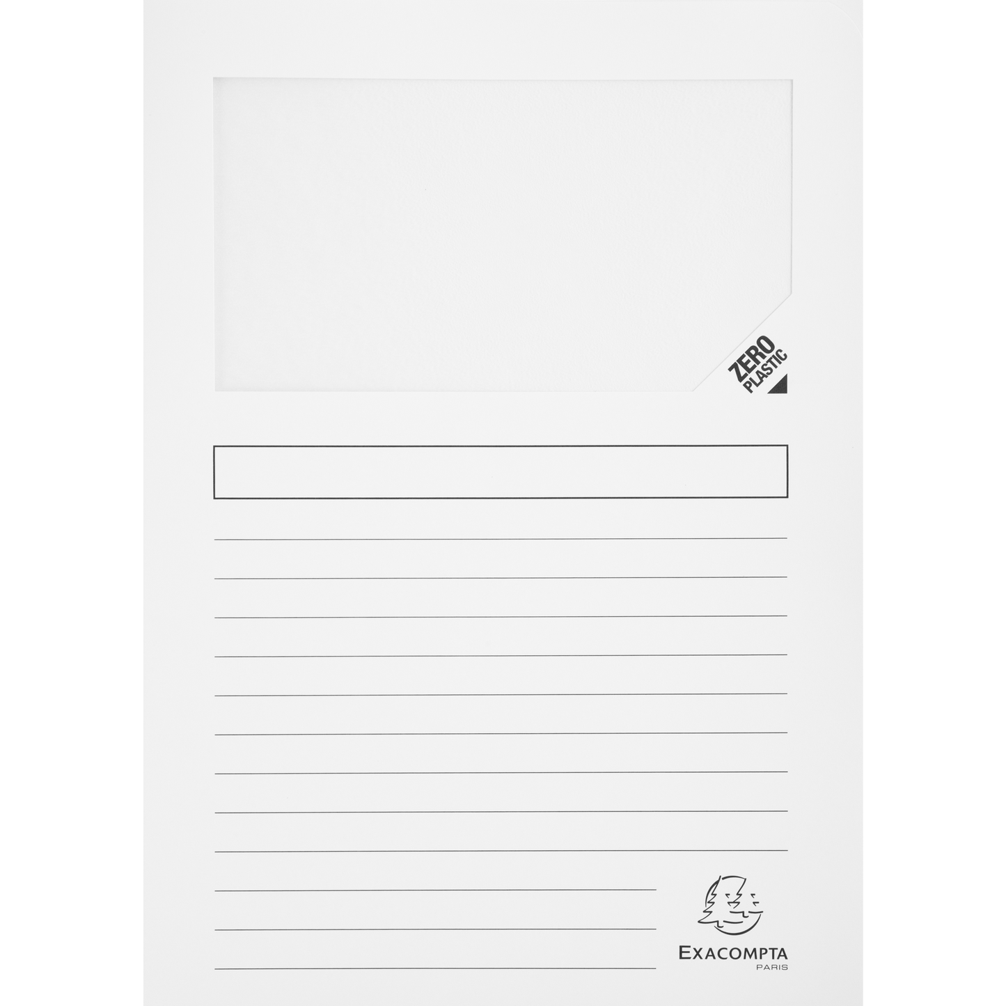 Fenstermappe Exacompta 160g DIN A4 10St sortiert