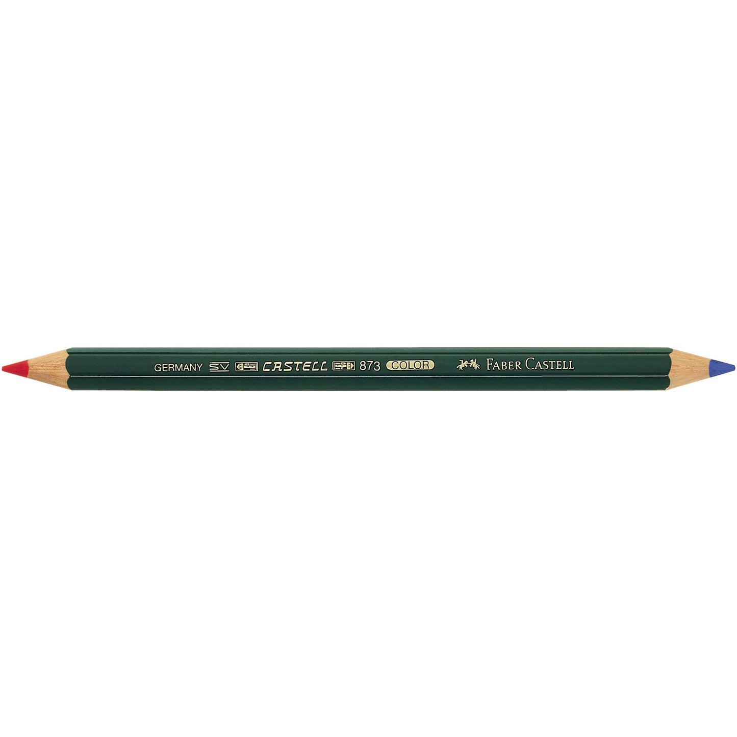 Silbentrennstift Faber Castell rot/blau