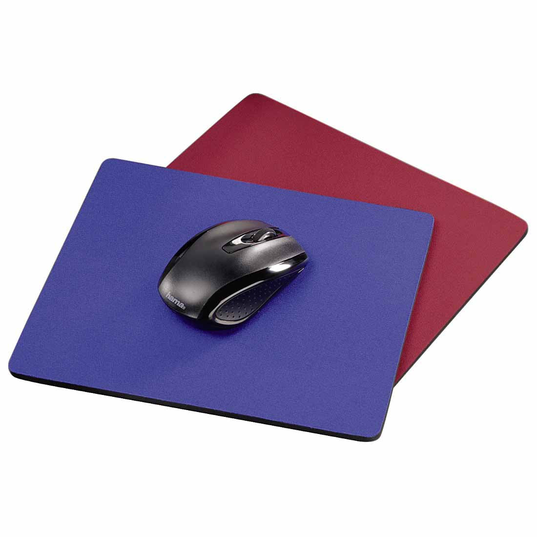Mauspad Hama Jersey rot und blau sortiert