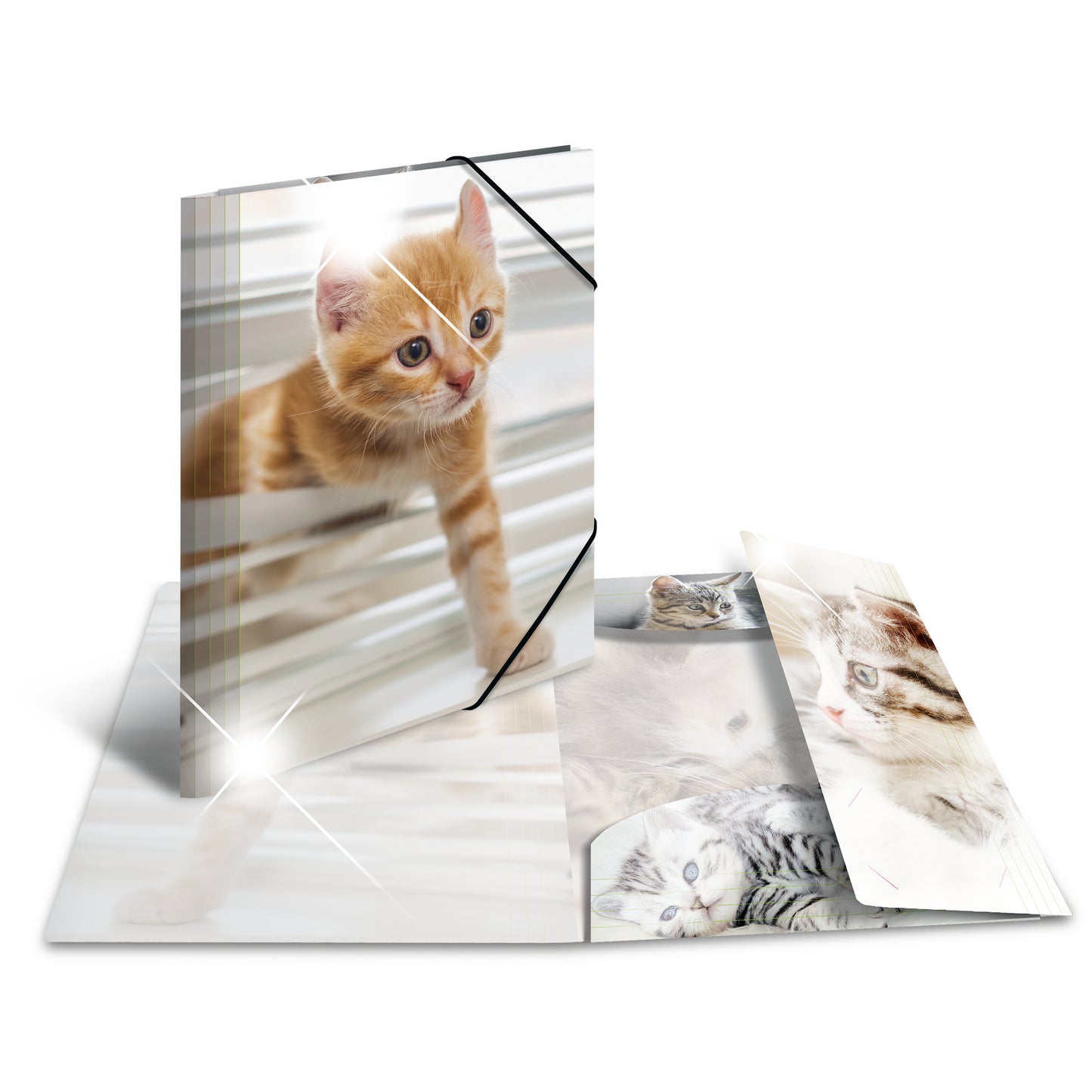 Glossy-Sammelmappe Herma Polypropylen DIN A4