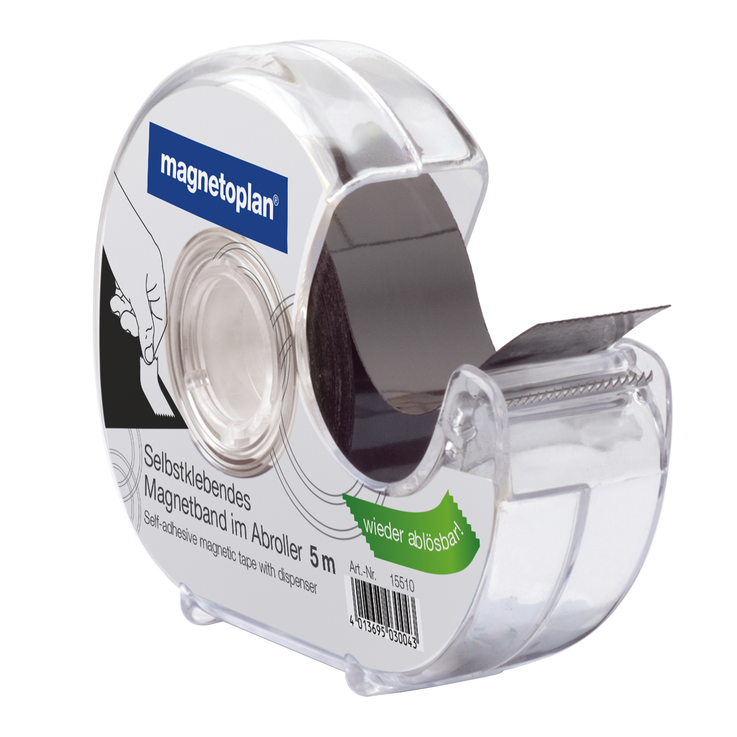 Magnetband magnetoplan selbstklebend im Spender 19mm/5m