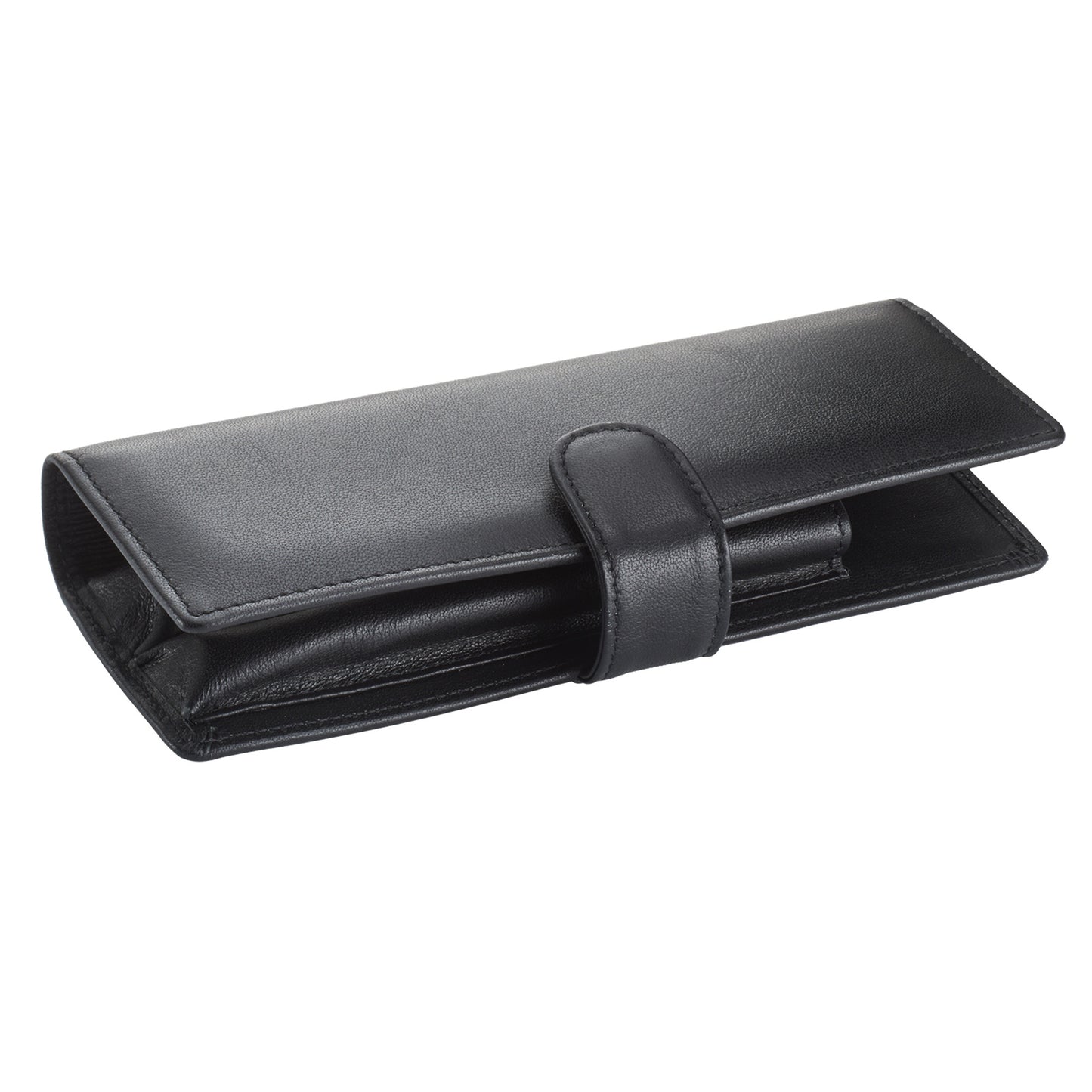 Schreibgeräte-Klappetui Lamy Kalbsleder schwarz für 2 Schreibgeräte
