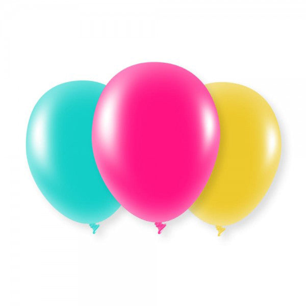 Luftballon Melloc Ø33cm 20 Stück Tropical