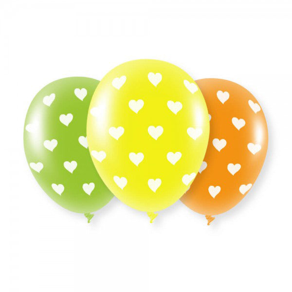 Luftballon Melloc Ø30cm 6 Stück Motive