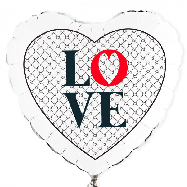 Folienballon Melloc Liebe Ø45cm (ungefüllt)
