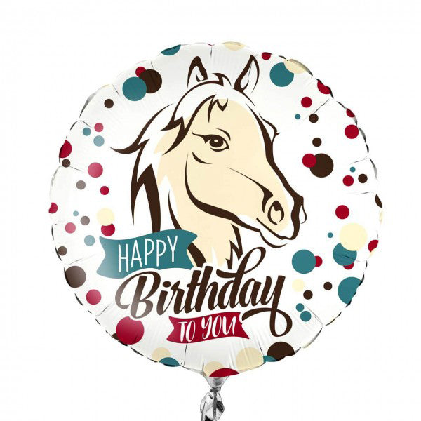 Folienballon Melloc Kindergeburtstag Ø45cm (ungefüllt)