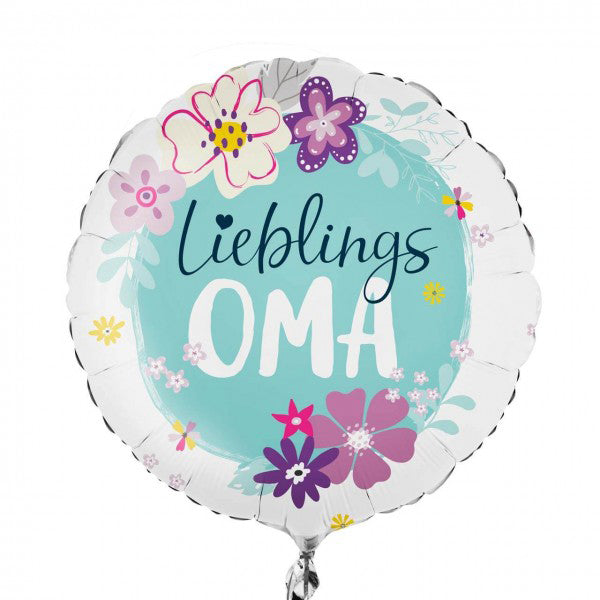 Folienballon Melloc Lieblings… Ø45cm (ungefüllt)