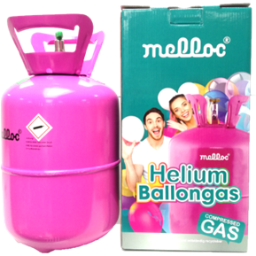 Ballongas Melloc 0.25 m³ für ca. 30 Ballons (23 cm)