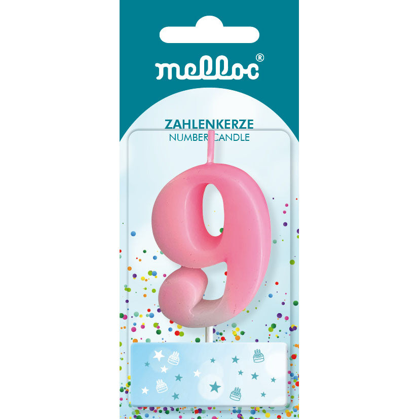 Zahlenkerze Melloc 4.5cm