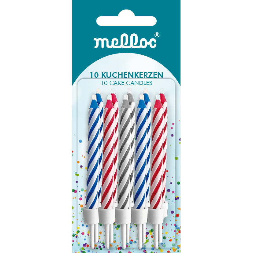 Kuchenkerze Melloc 10 Stück