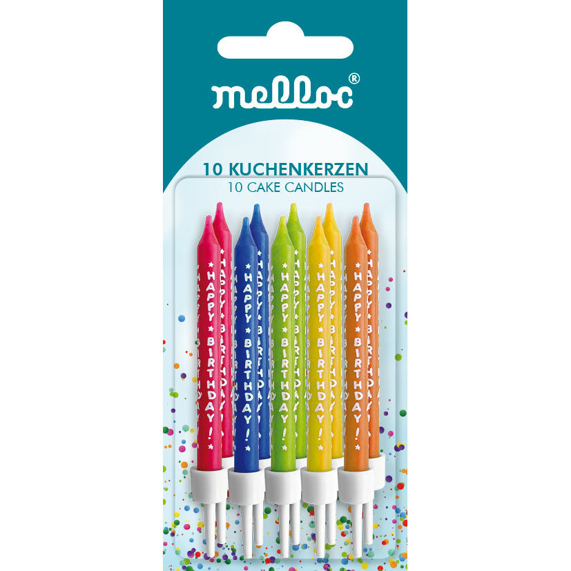Kuchenkerze Melloc 10 Stück