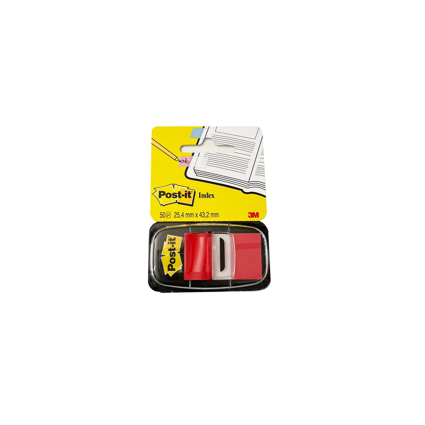 Haftmarker Post-it Index Folie 25x43mm 50 Stück