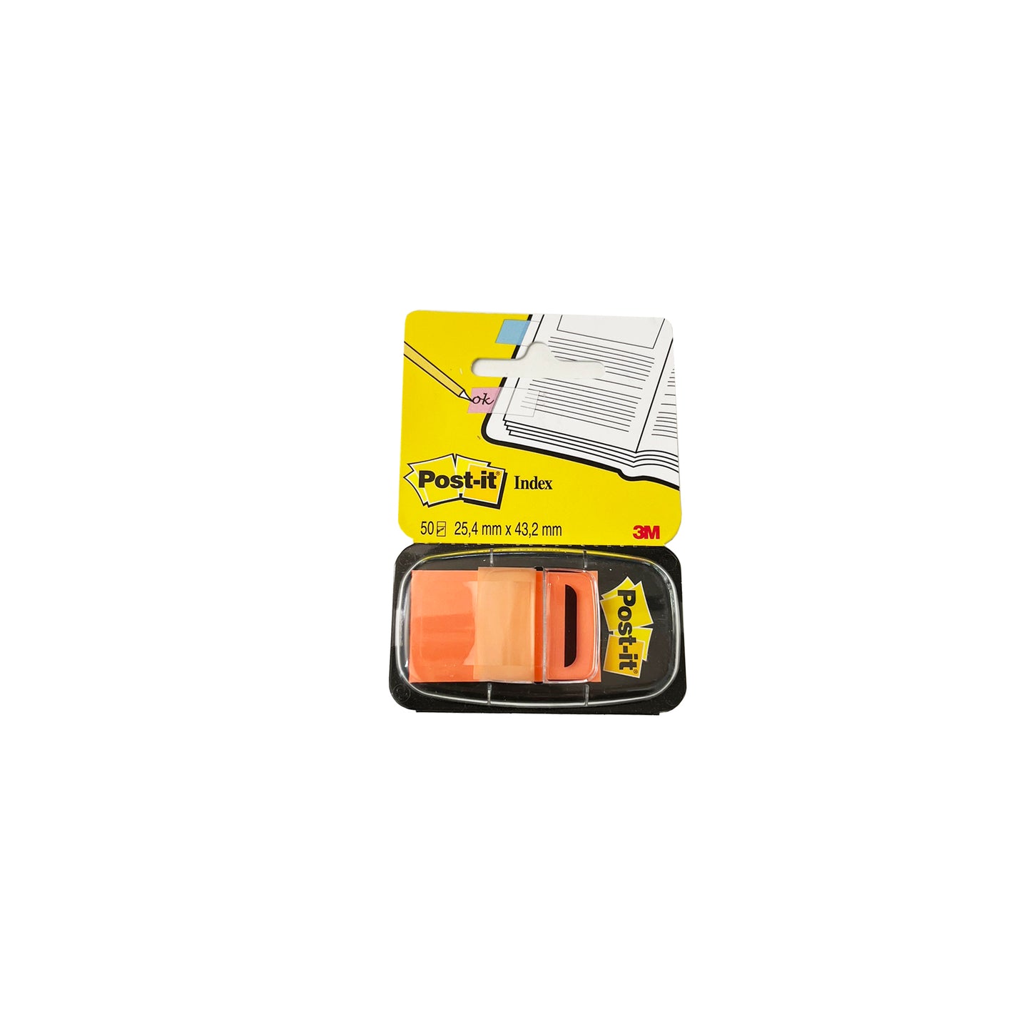 Haftmarker Post-it Index Folie 25x43mm 50 Stück