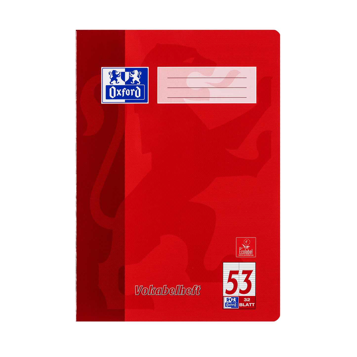 Vokabelheft Oxford 90g 32 Blatt #53 / 2-spaltig