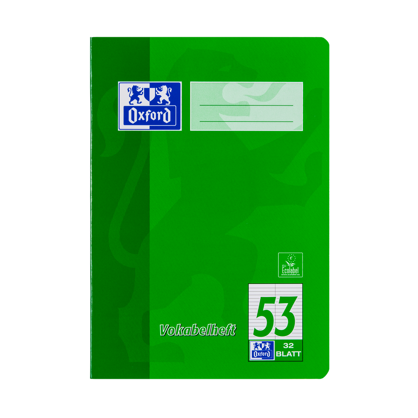 Vokabelheft Oxford 90g 32 Blatt #53 / 2-spaltig