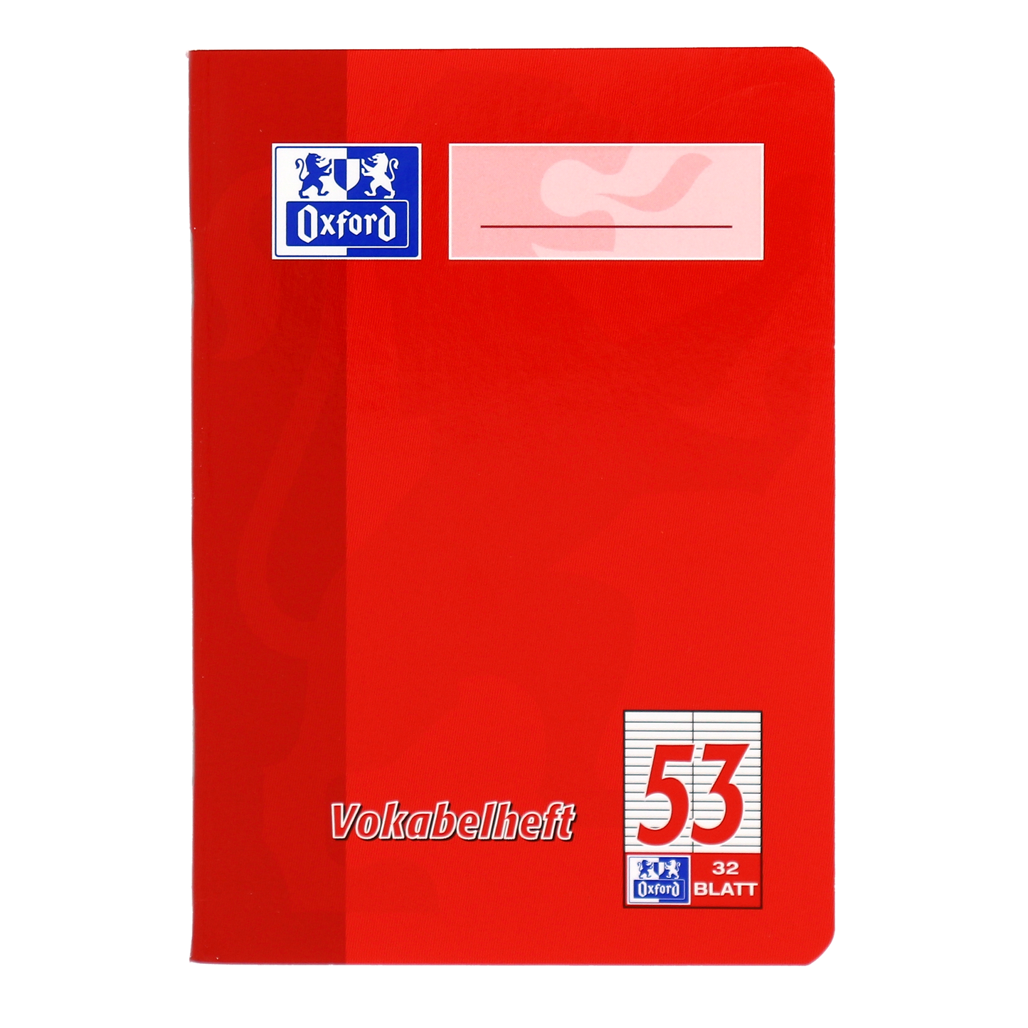Vokabelheft Oxford 90g 32 Blatt #53 / 2-spaltig