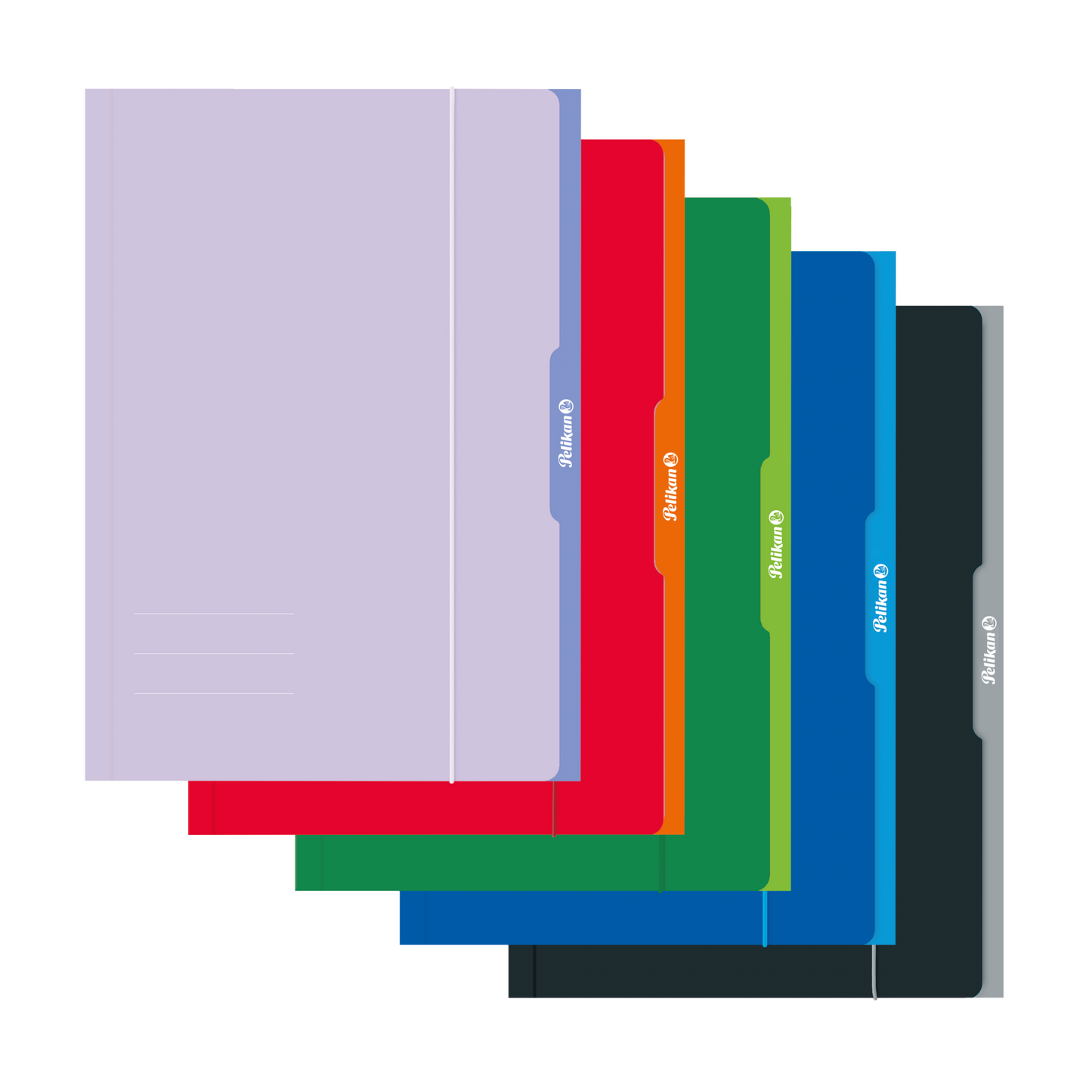 Sammelmappe Pelikan A3 Uni-farbig sortiert