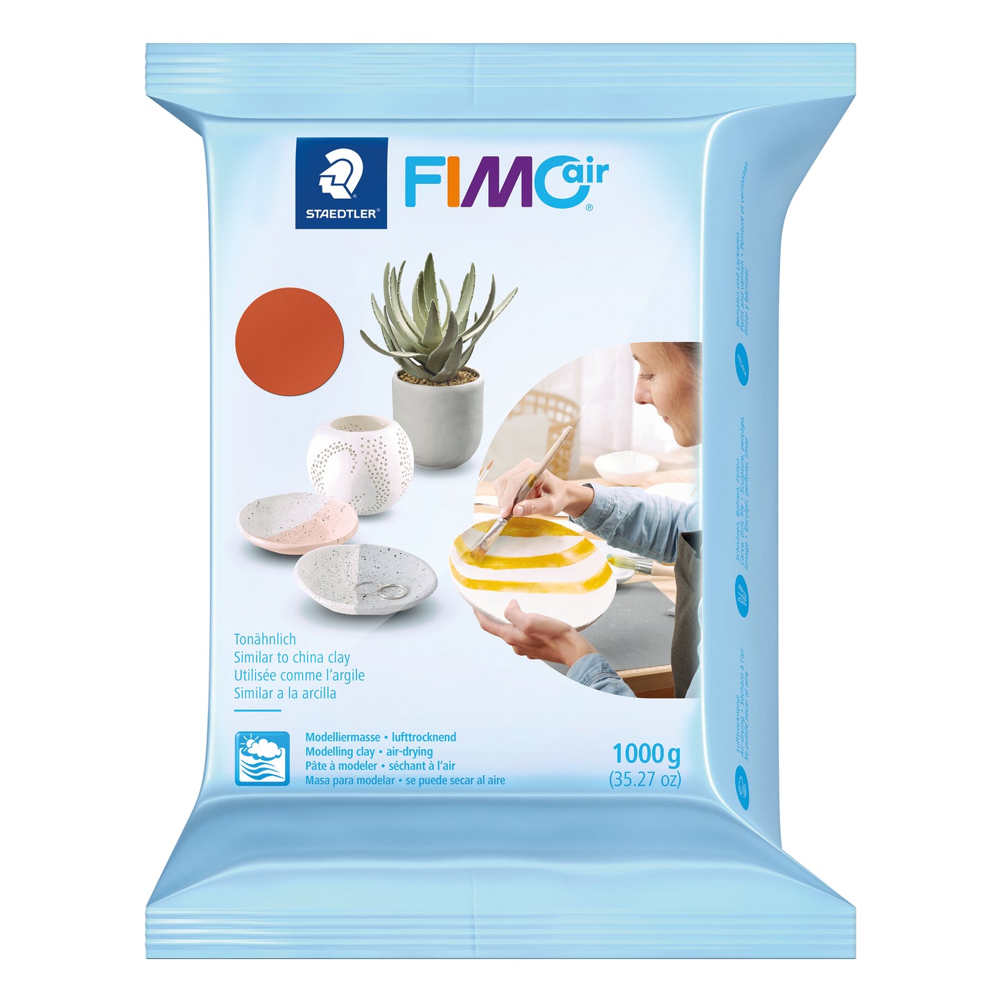Modelliermasse Staedtler FimoAir basic 1000g