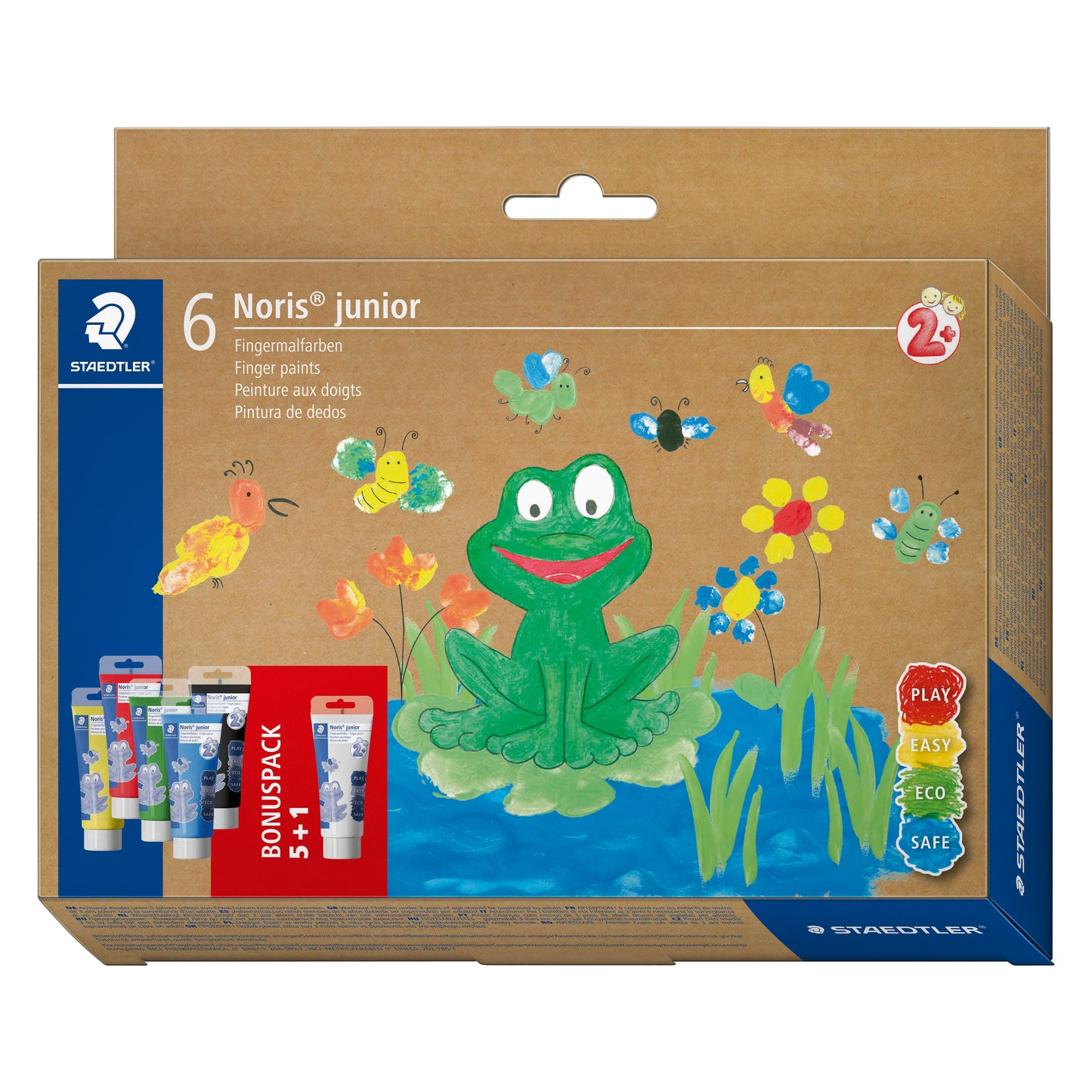 Fingerfarbe Staedtler Mali 100ml 6 Stück sortiert