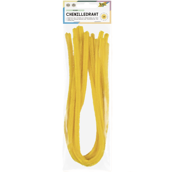Chenilledraht Folia 8mm 50cm 10St