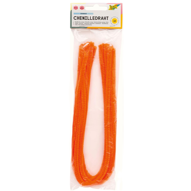 Chenilledraht Folia 8mm 50cm 10St