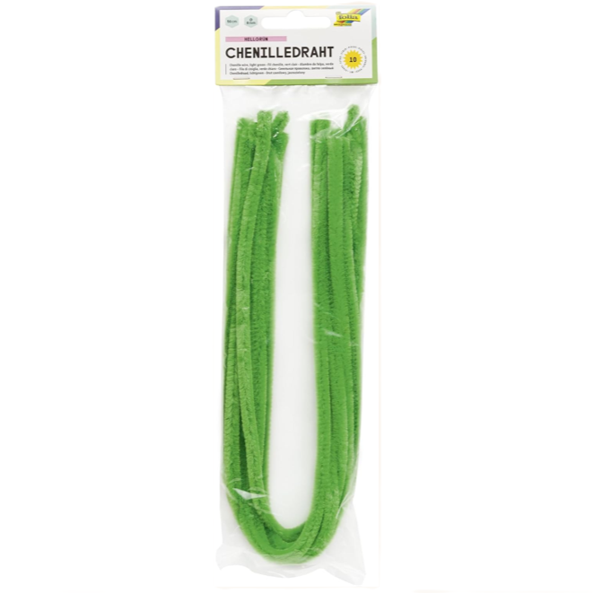 Chenilledraht Folia 8mm 50cm 10St
