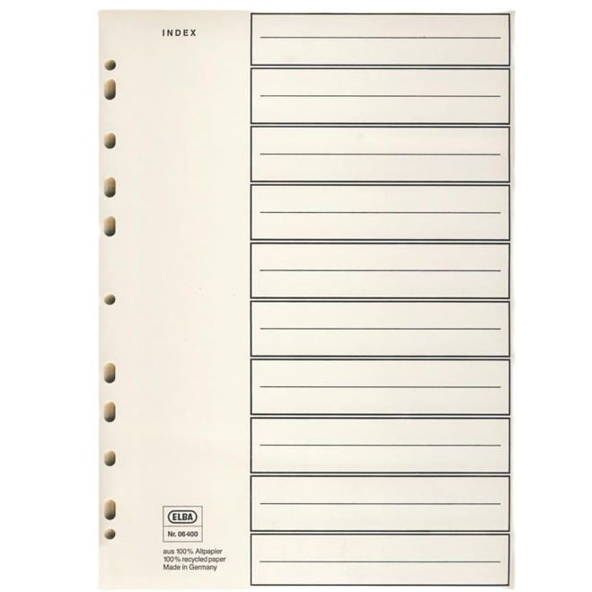 Deckblatt Elba A4 160g chamois