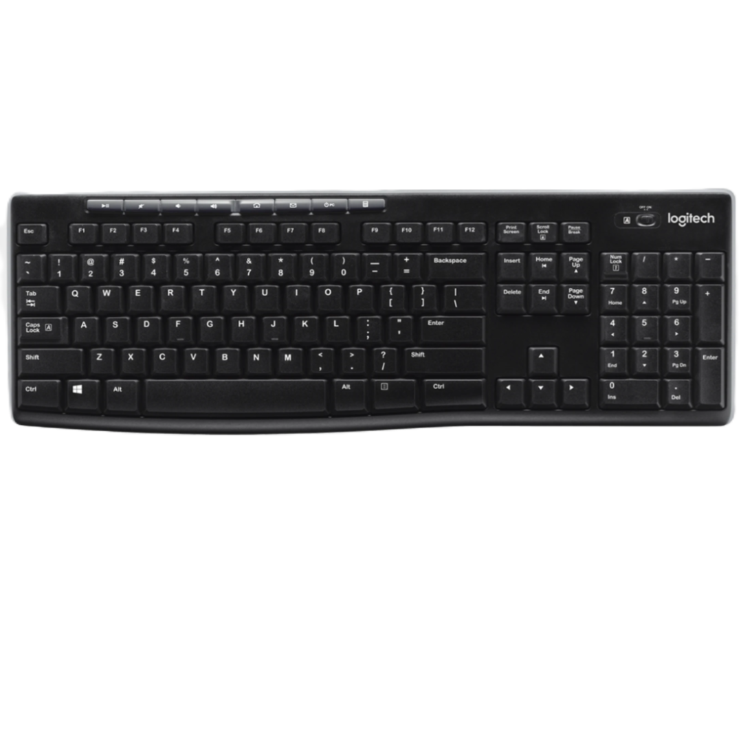 Tastatur Logitec K270 schnurlos schwarz