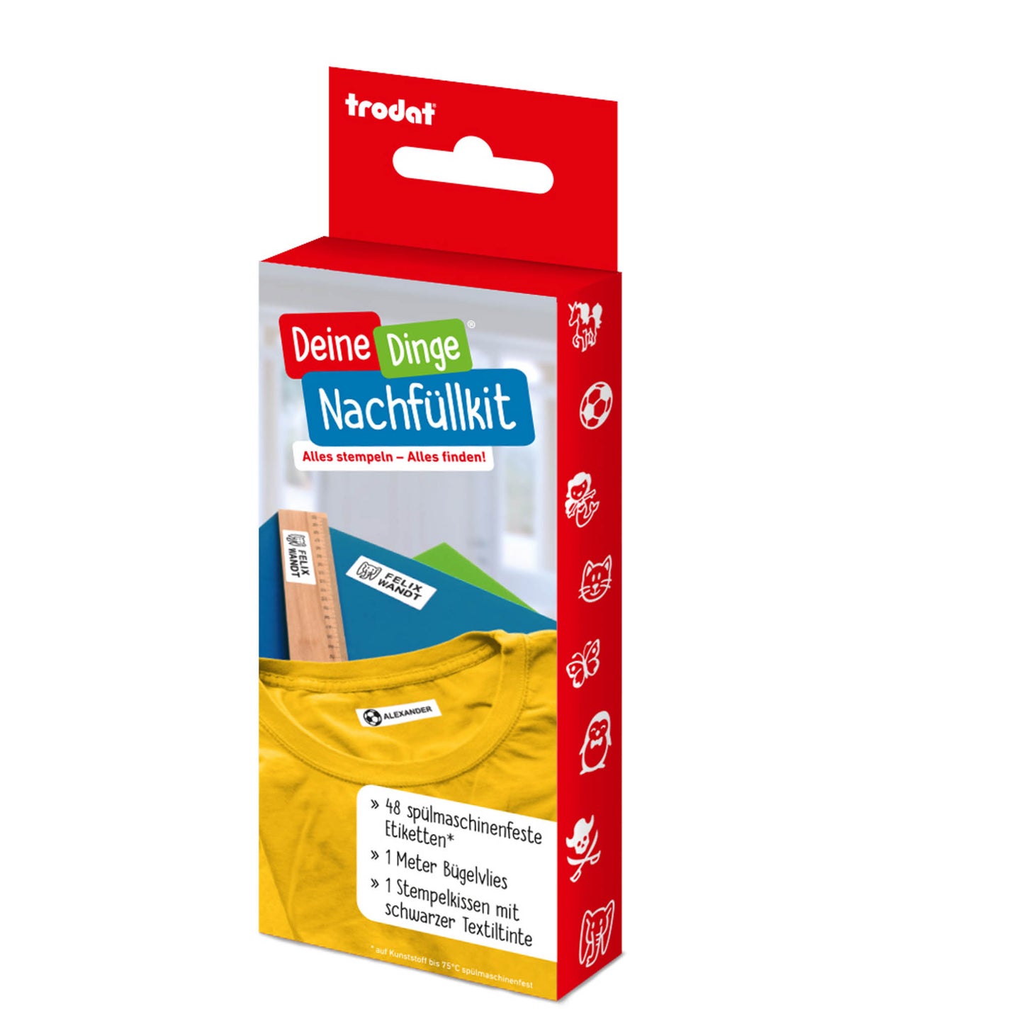 Stempelset-Nachfüllkit Trodat Deine Dinge Stempel