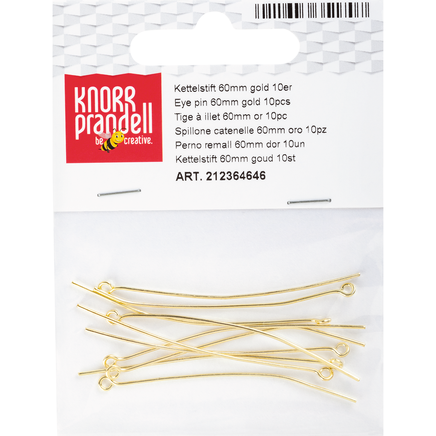 Kettelstift Prandell 60mm 10 Stück