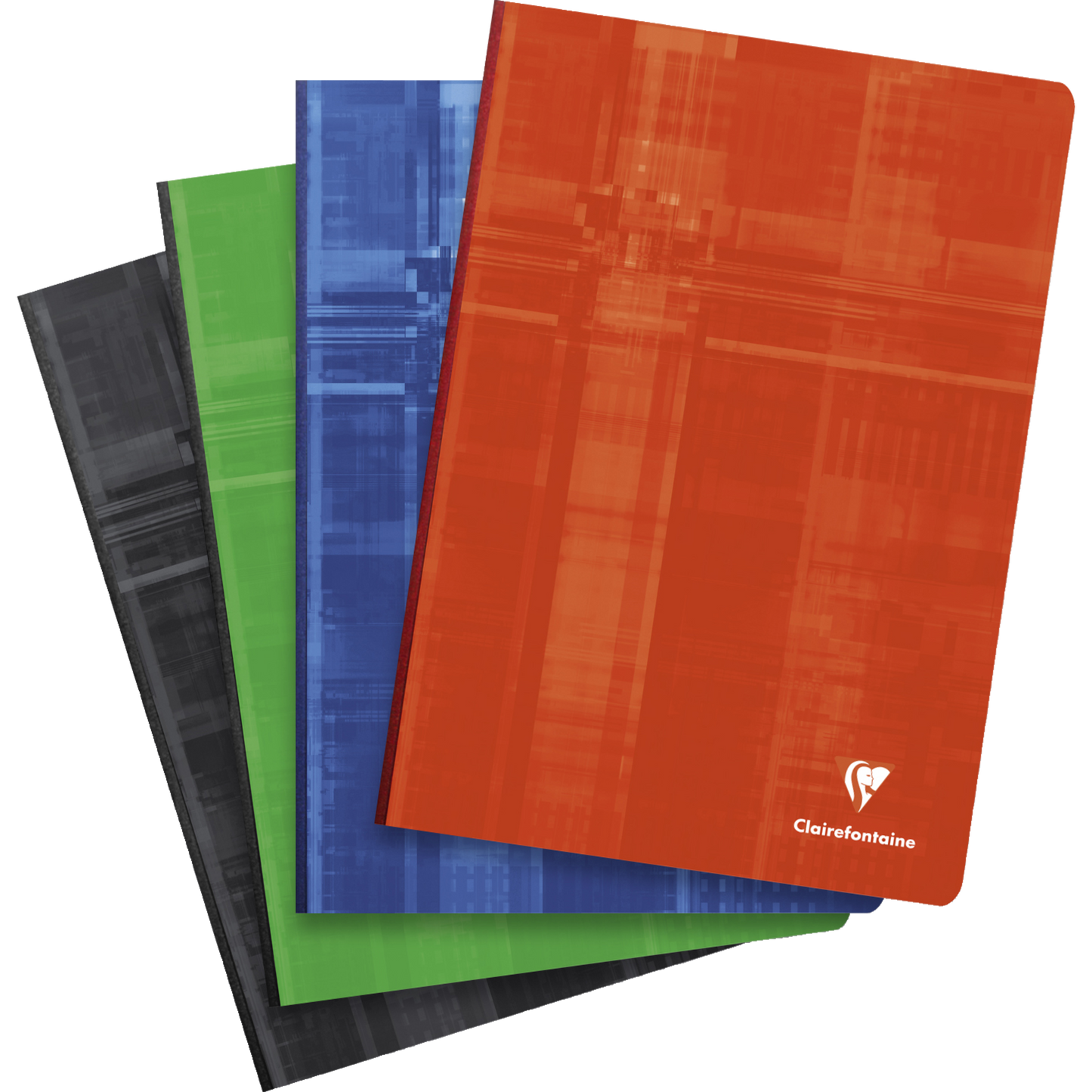 Softcover-Kladde Clairefontaine 90 g/m² 96 Blatt DIN A4 farbig sortiert