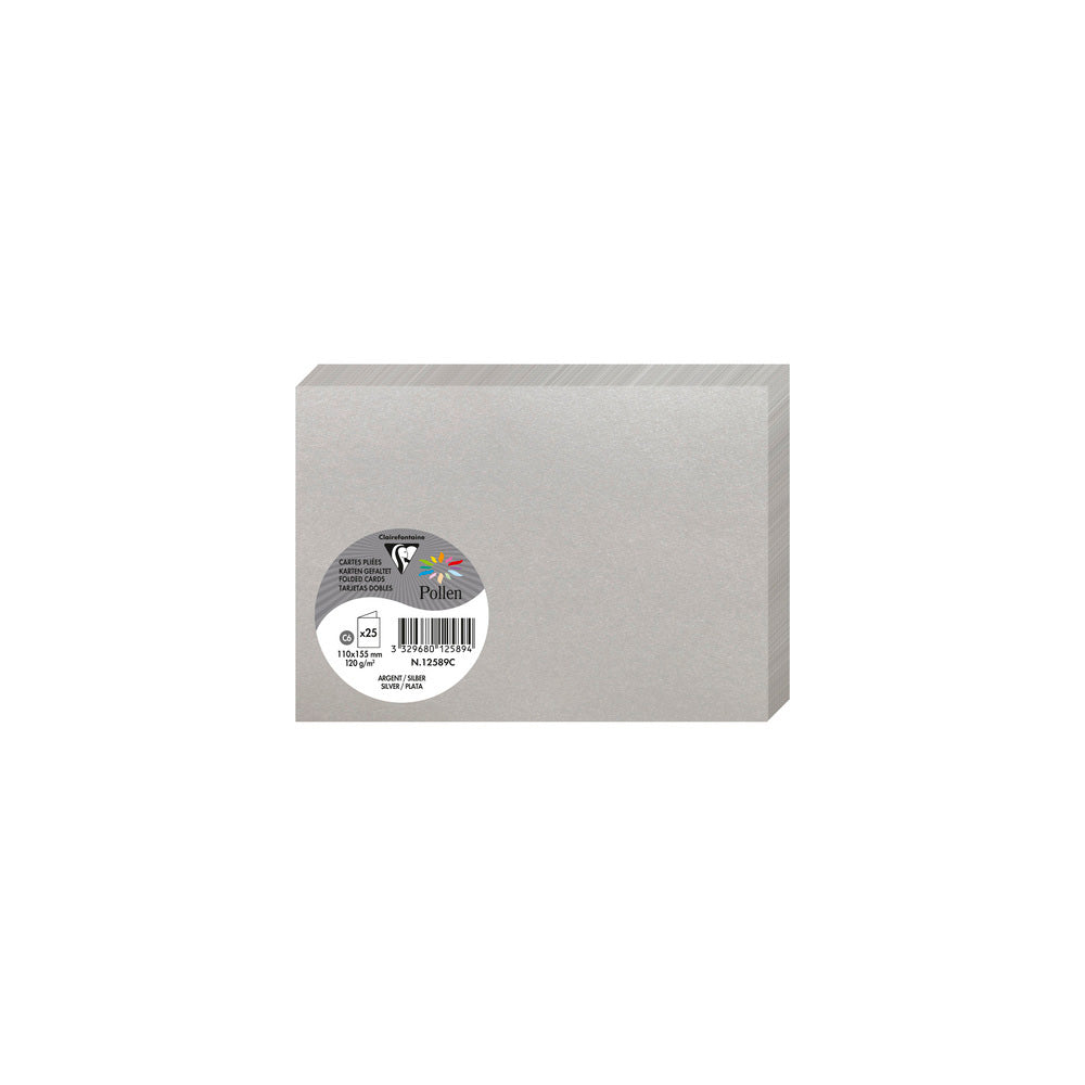 Doppelkarte Clairefontaine Pollen 200g DIN C6 25 Stück