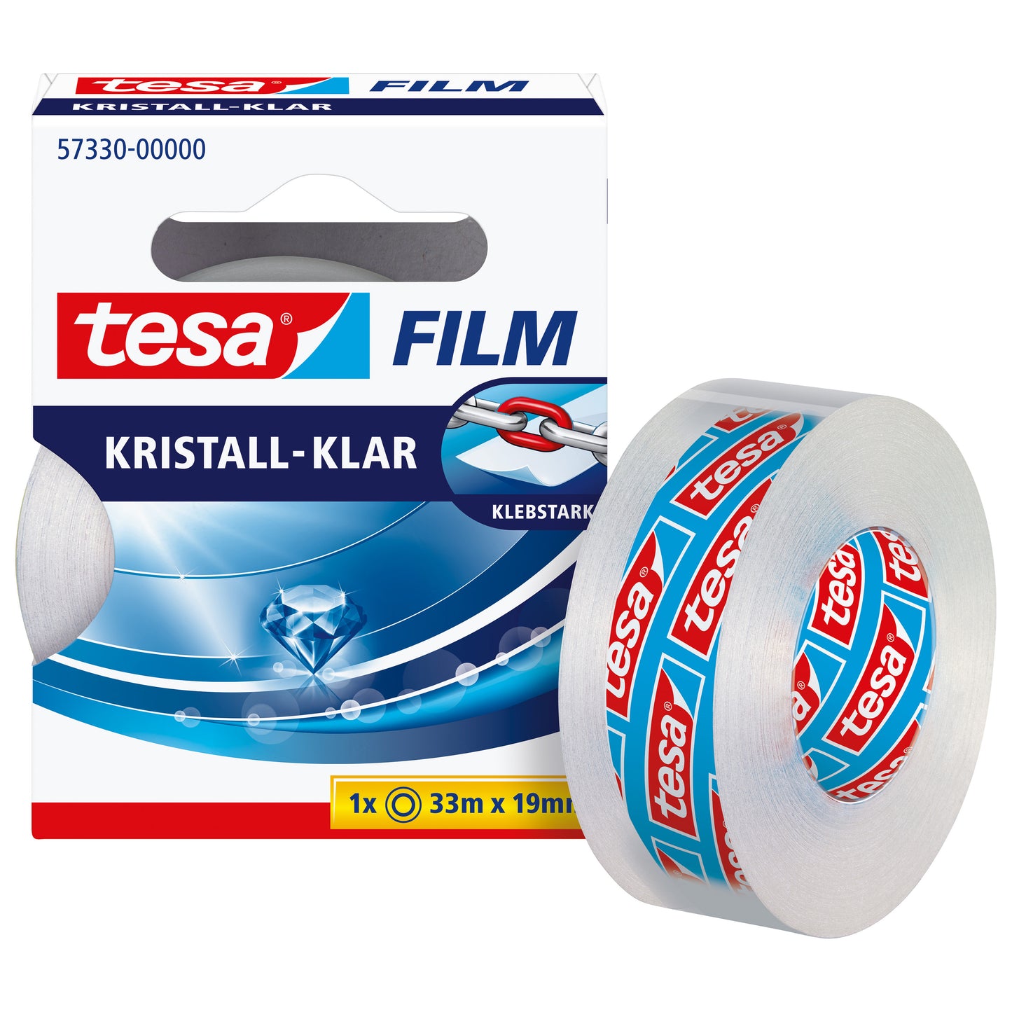Klebefilm Tesa kristall-klar
