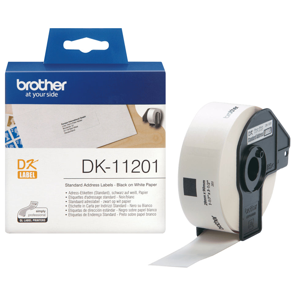 Drucketikett Brother QL-Serie