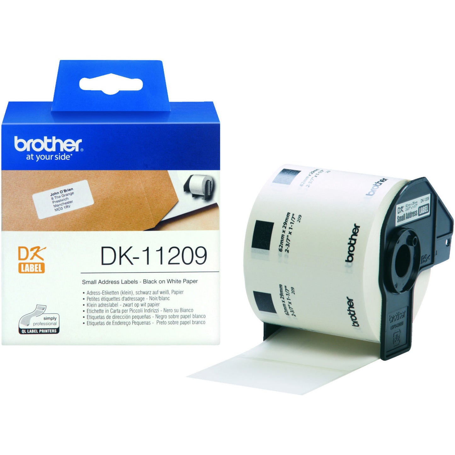 Drucketikett Brother QL-Serie
