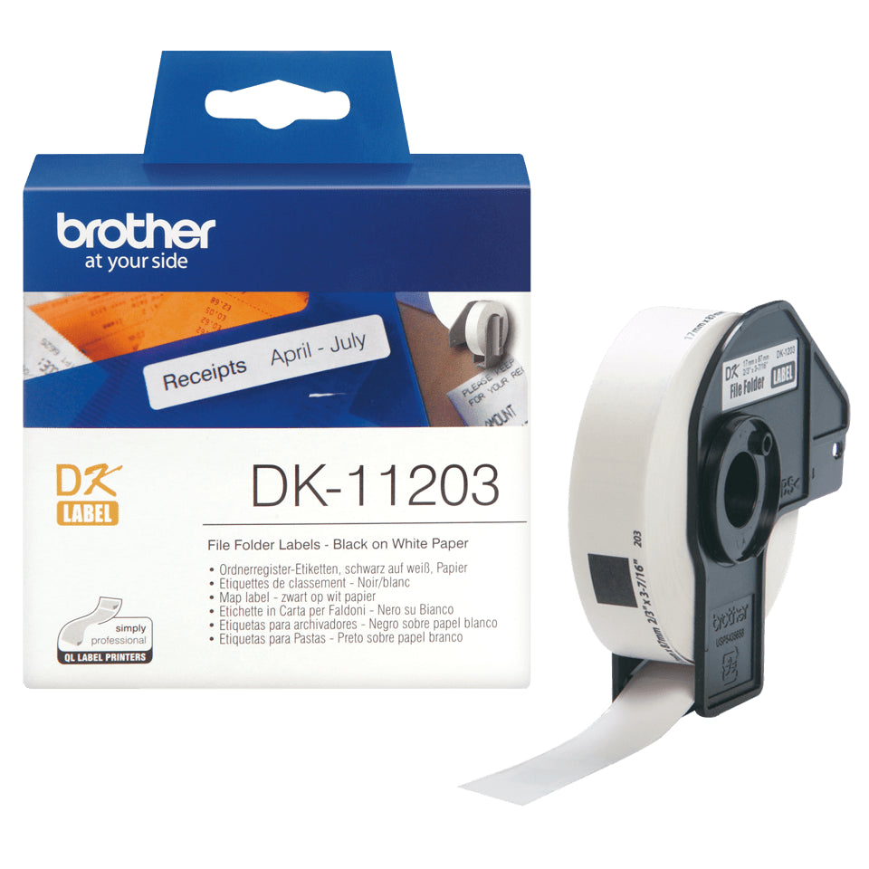 Drucketikett Brother QL-Serie