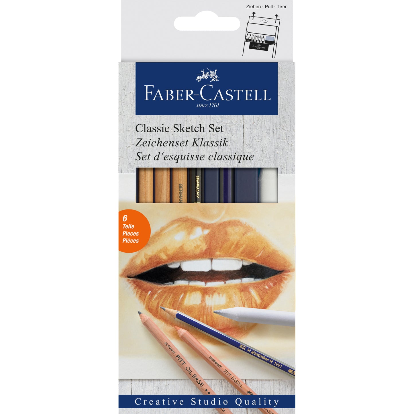Zeichenset Faber Castell Goldfaber Classic 6-teilig