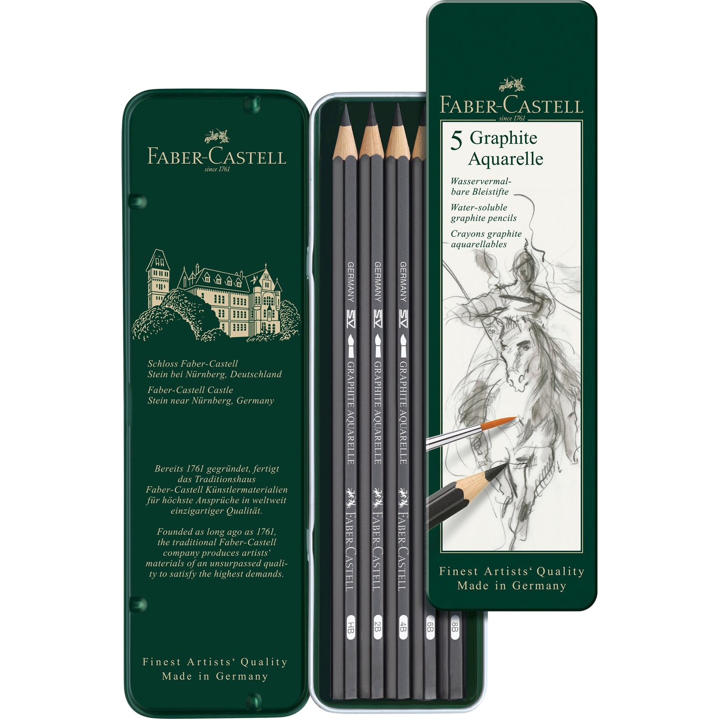 Aquarellbleistift Faber Castell Graphite