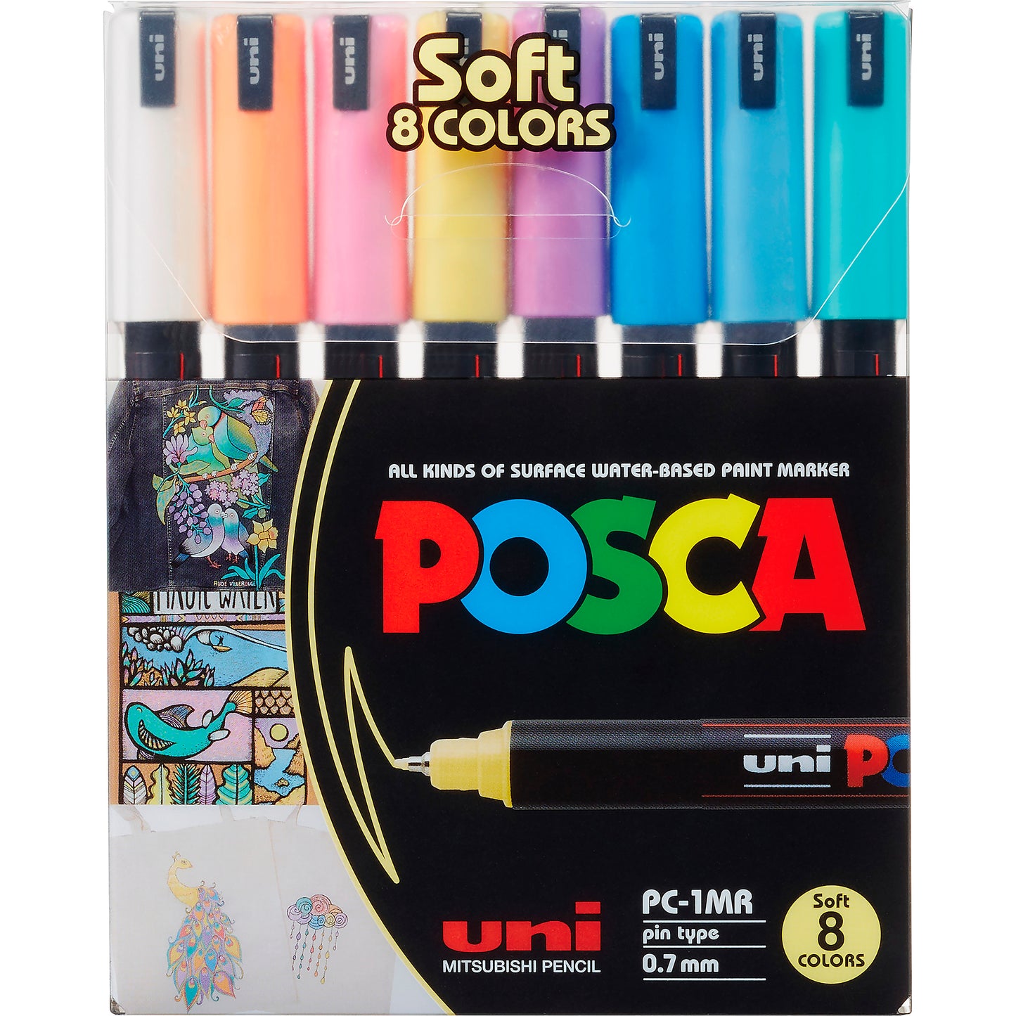 Pigmentmarker uniPOSCA PC-1MR 0.7mm