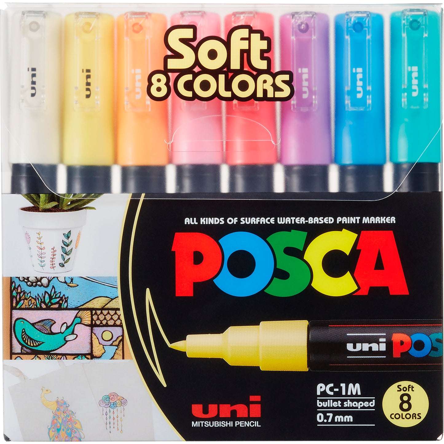 Pigmentmarker uniPOSCA PC-1MC 0.7-1mm